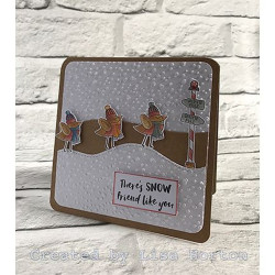 Set timbri Creative Expressions Festive Friends