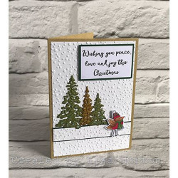 Set timbri Creative Expressions Festive Friends