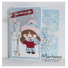 Fustella metallica Marianne Design Creatables Moon