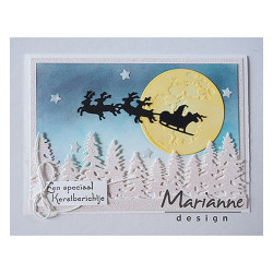Fustella metallica Marianne Design Creatables Moon