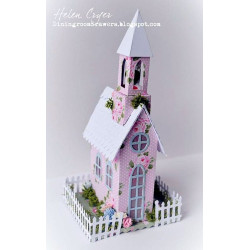 Fustella Sizzix BIGz XL Tim Holtz Village Brownstone
