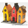 Fustella Sizzix BIGz XL Tim Holtz Village Brownstone