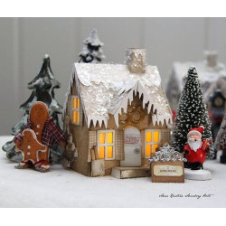 Fustella Sizzix BIGz XL Tim Holtz Residenza villaggio