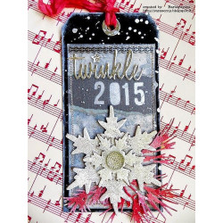 Fustella Sizzix Bigz Tim Holtz Stelle di Natale