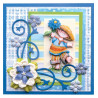 Fustella metallica Marianne Design Creatables Swirl flower