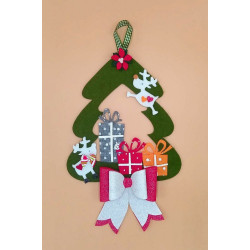 Fustella A4 Doppio Albero di Natale