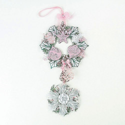 Fustella metallica Tonic Studios Rococo Petite Round bauble