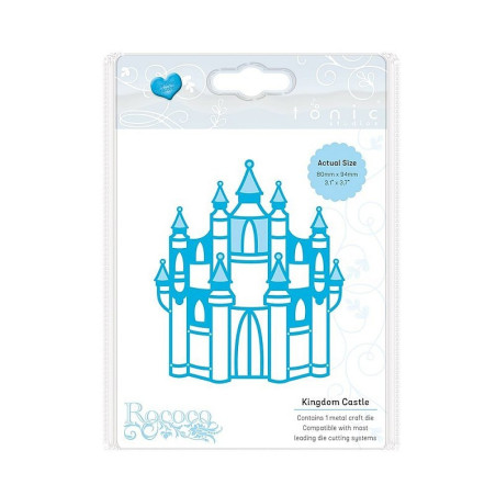 Fustella metallica Tonic Studios Rococo Kids Kingdom Castle