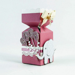Fustella metallica Tonic Studios Rococo Adorable Elephants