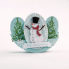 Fustella metallica Tonic Studios Rococo Joyful Snowman