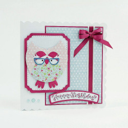 Fustella metallica Tonic Studios Olivia Owl