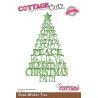 Fustella metallica Cottage Cutz Good Wishes Tree (Elites)