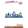 Fustella metallica Cottage Cutz Away In A Manger (Elites)
