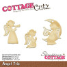 Fustella metallica Cottage Cutz Angel Trio