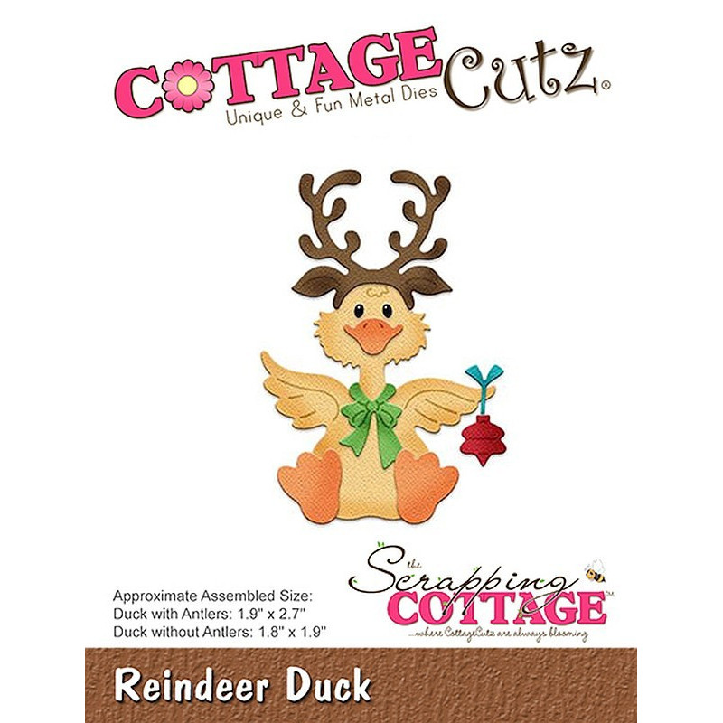 Fustella metallica Cottage Cutz Reindeer Duck