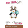 Fustella metallica Cottage Cutz Reindeer Penguin