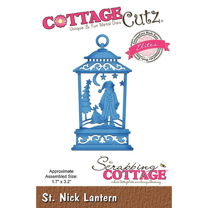 Fustella metallica Cottage Cutz St. Nick Lantern