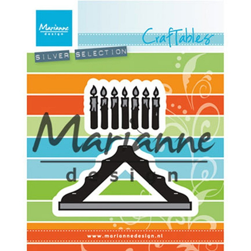 Fustella metallica Marianne Design Craftables Candle Bridge