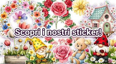 Scopri i nostri favolosi sticker!!